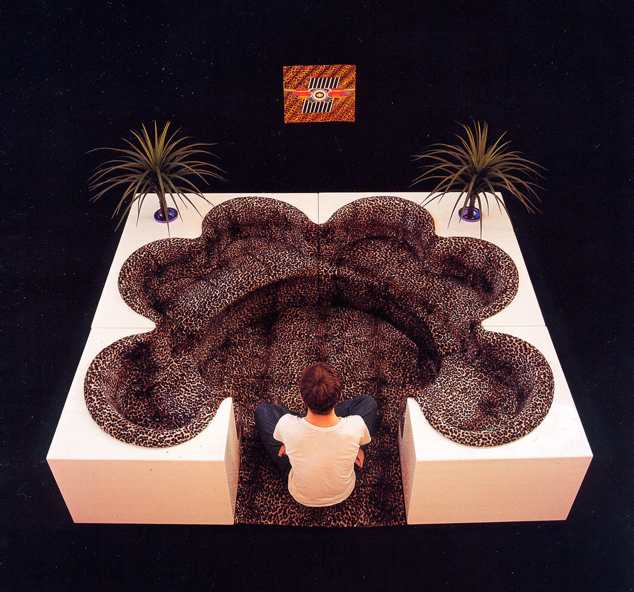 archizoom associati paolo deganello divano safari